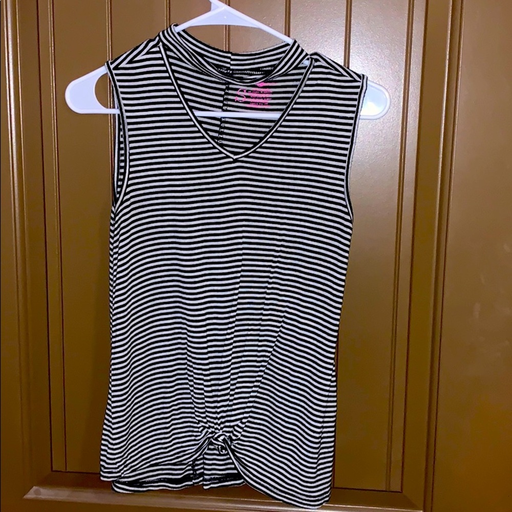 striped tank top